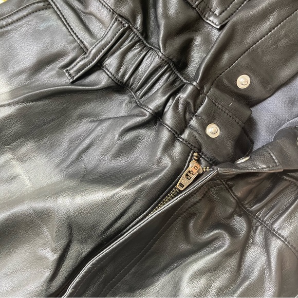 Agolde Vegan Leather Jumpsuit NWT - Picture 8 of 12